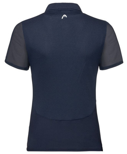 Женское поло Head Performance Polo Shirt W - небесный
