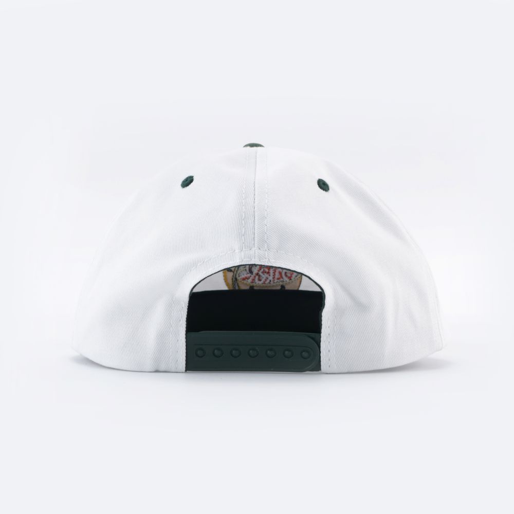 Кепка Baker Happy Meal Snapback (white/green)