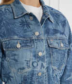 Джинсовая куртка Tommy Jeans - голубой(DW0DW17664)