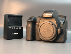 Canon 6D 122126 Кадров, резинка у колеса режимов отклеивается