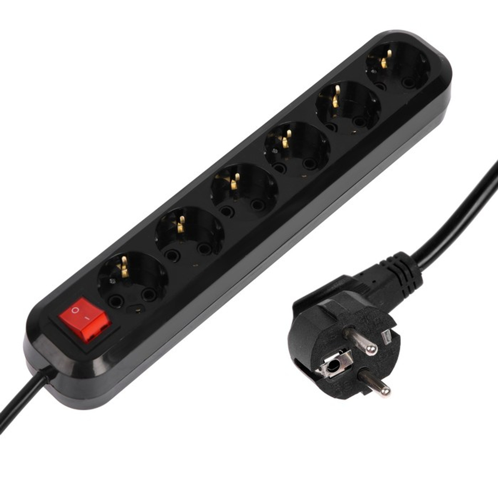 Сетевой фильтр 5BITES 3м 6роз