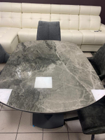 Стол B2417-6 темно-серая керамика (Neapolis)