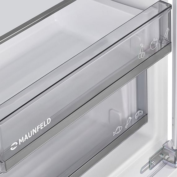 Холодильник MAUNFELD MBL177SWGR