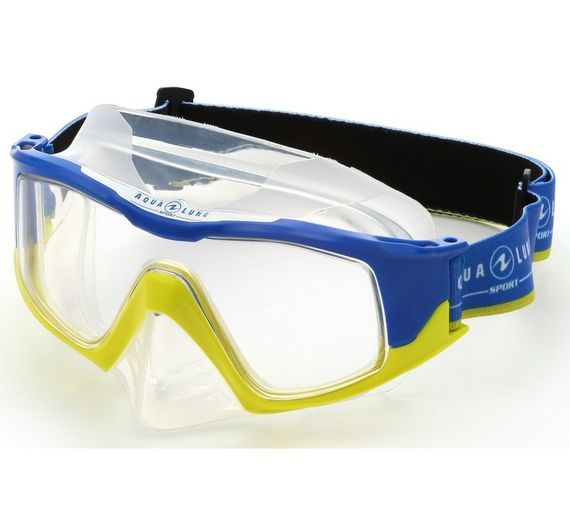Маска Aqua Lung Versa синий/желтый