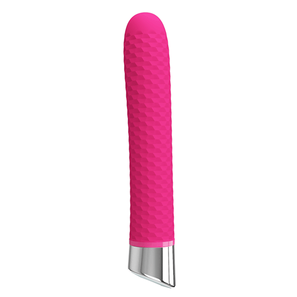 Розовый вибратор 16,7см Pretty Love Sensual Pleasures Reginald Vibrator Pink BI-014613-1