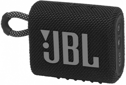 Акустическая система JBL Go 3, черная (JBLGO3BLK)