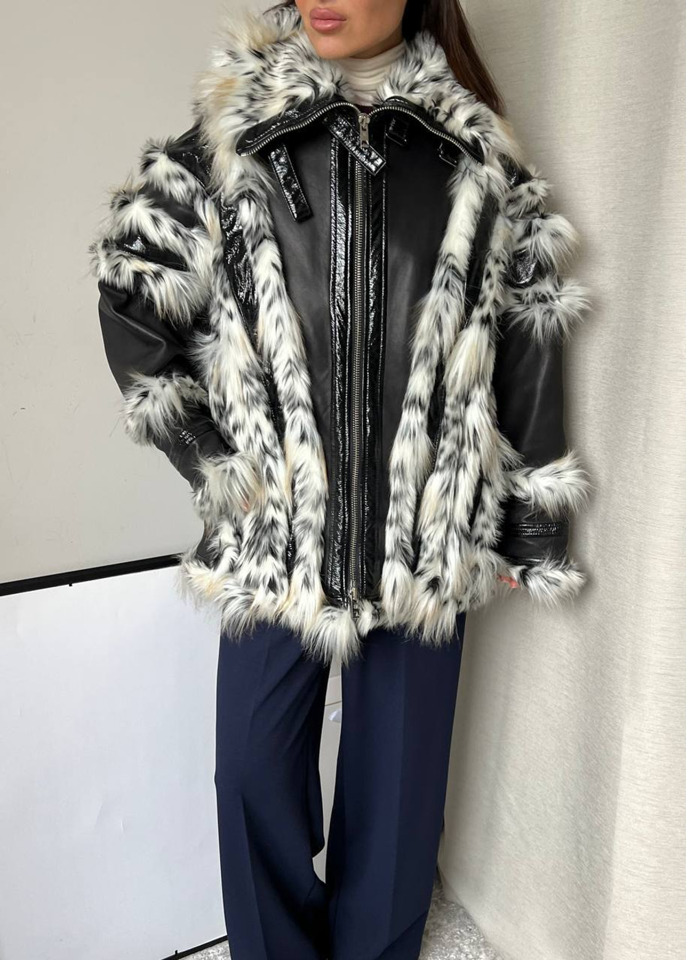 Натуральная дубленка Giambasita Valli & H&M, M