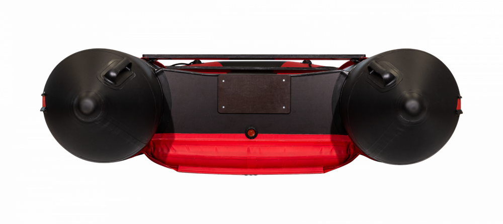 Таймень NX 3600 НДНД PRO красный-черный + PARSUN T 5.0 BMS (комплект лодка + мотор)