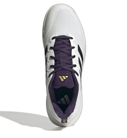Мужские теннисные кроссовки Adidas GameCourt 2 M - core white/core black/aurora plum