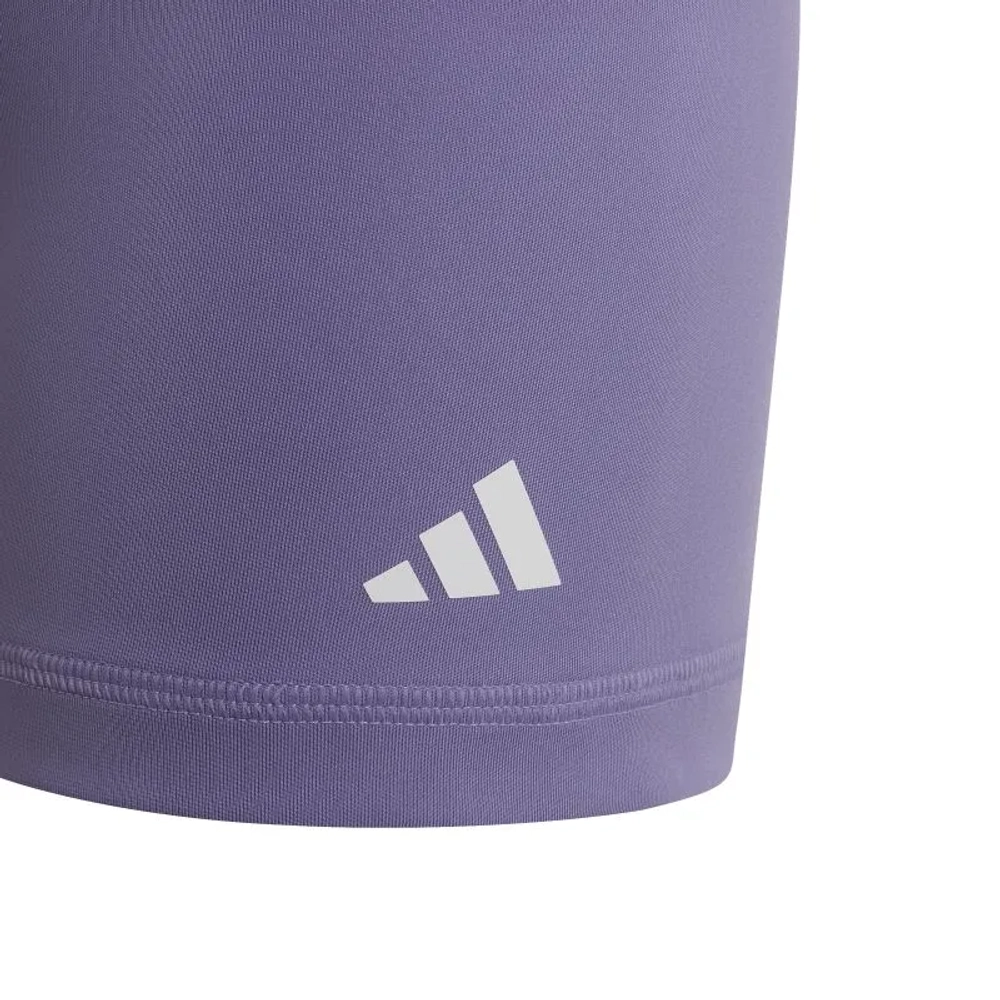 Шорты для девочки теннисные Adidas Girls Techfit Short Leggins - magic lilac/white
