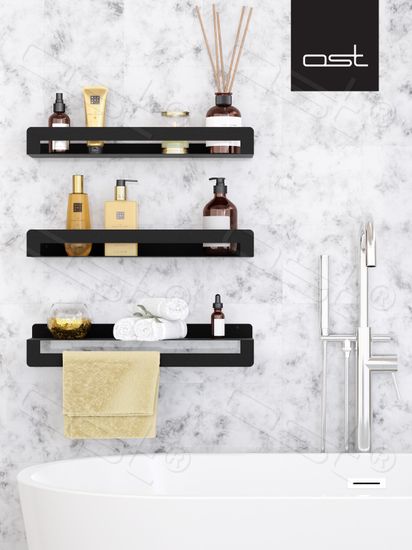 Комплект полок "Лофт" с полотенцедержателем