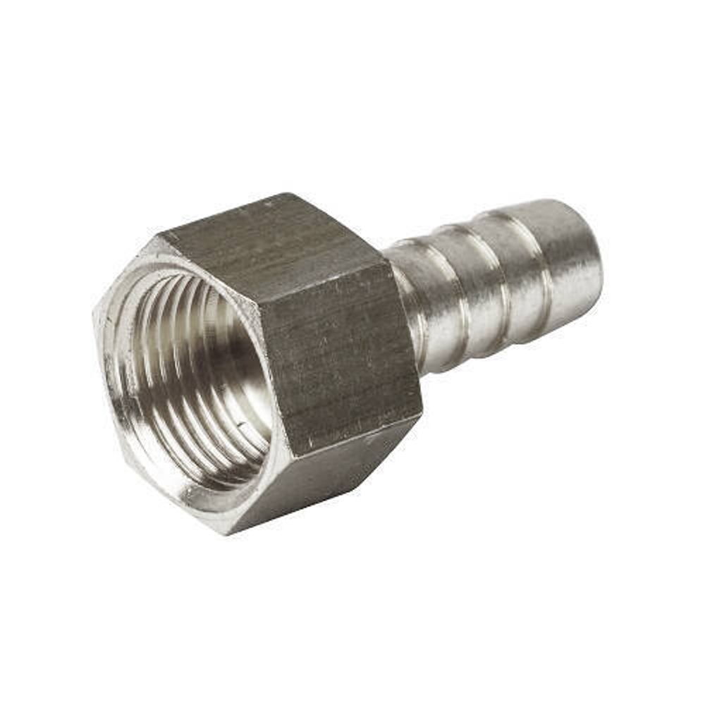 Штуцер с внутренней резьбой STOUT SFT 0066 - 1/2" x 18 мм (латунь никелированная)