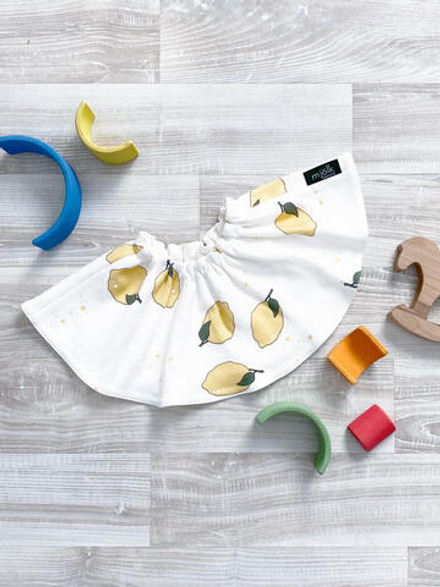 Двусторонний нагрудник Mjölk Лимоны