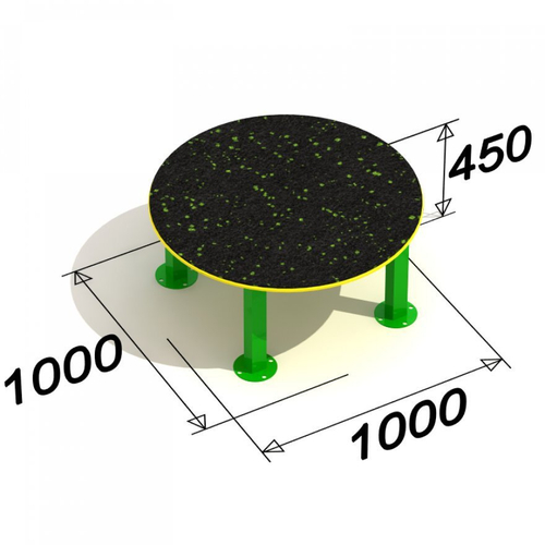 Элемент для выгула собак Площадка 450мм круглая