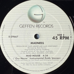 Виниловая пластинка Madness ‎– Our House LP