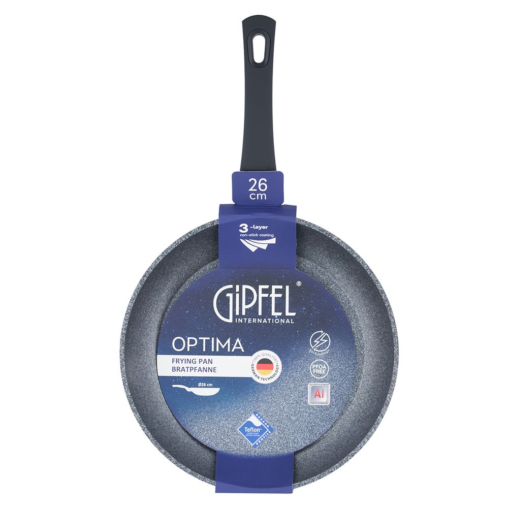 Алюминиевая сковорода Gipfel Optima 51974 26 см