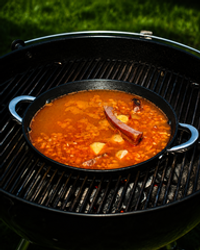 Гороховый BBQ-суп.