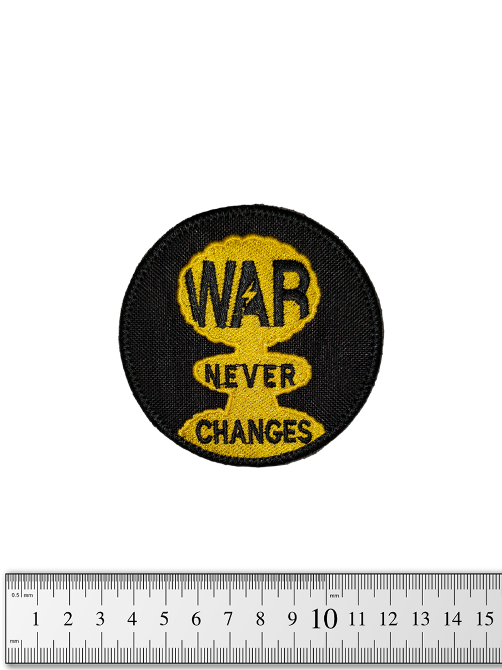Шеврон Fallout. War Newer Changes вышивка