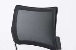 Офисный стул Pinkо mesh chrome на колесах