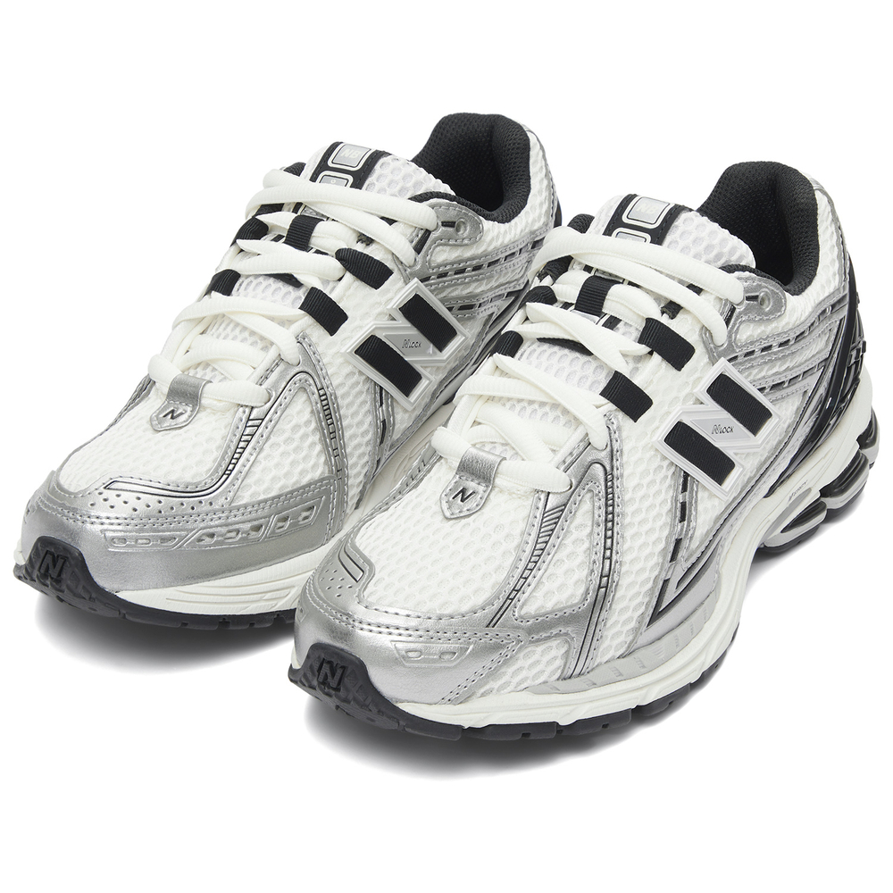 New Balance NB 1906R Comfortable Versatile Low Top Casual City Commuter Running Shoes Unisex White Silver