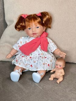 Кукла Nines 40см мягконабивная в пакете (N1630K)