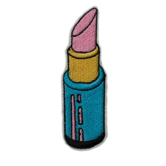 Нашивка на рюкзак и на одежду. Помада