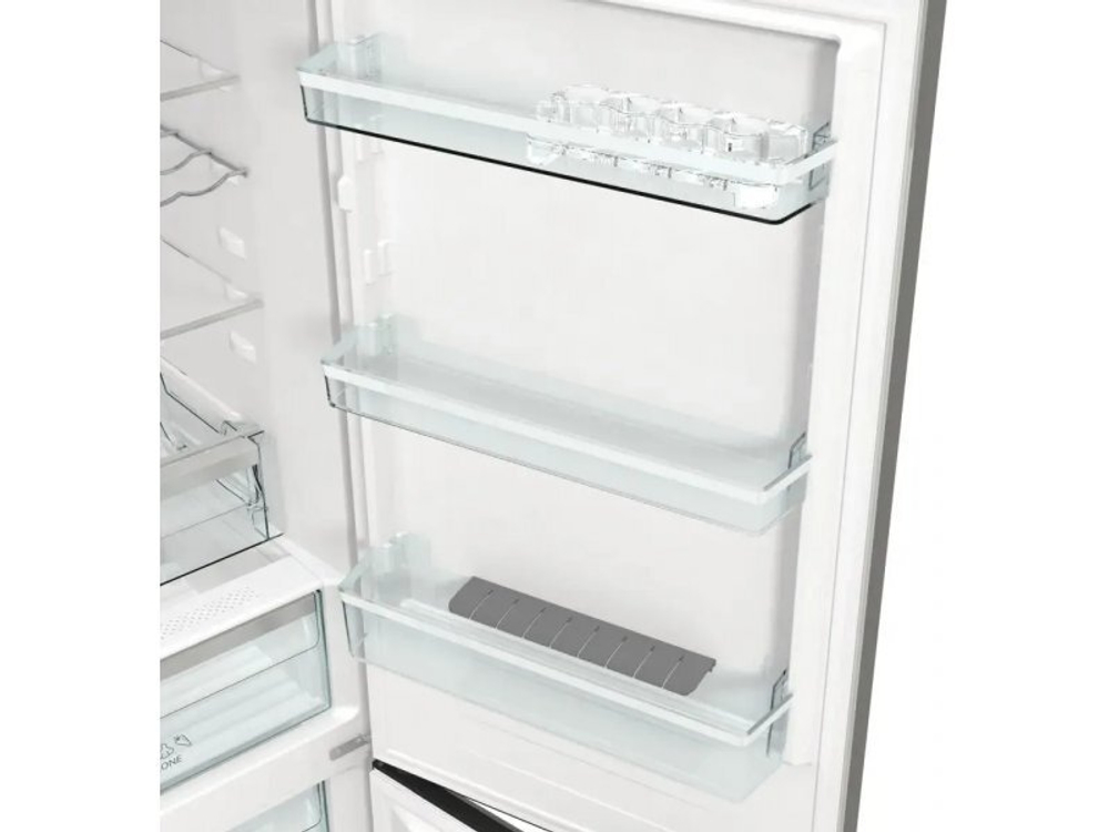 Холодильник двухкамерный Gorenje NRK6192AXL4 Total No Frost серебристый