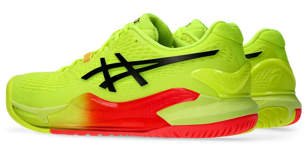 Мужские кроссовки теннисные Asics Gel-Resolution 9 Paris - желтый