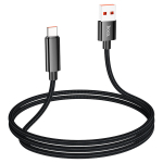 Кабель USB x Type-C -1.2м. Hoco. U125 (5A/66W) дисплей