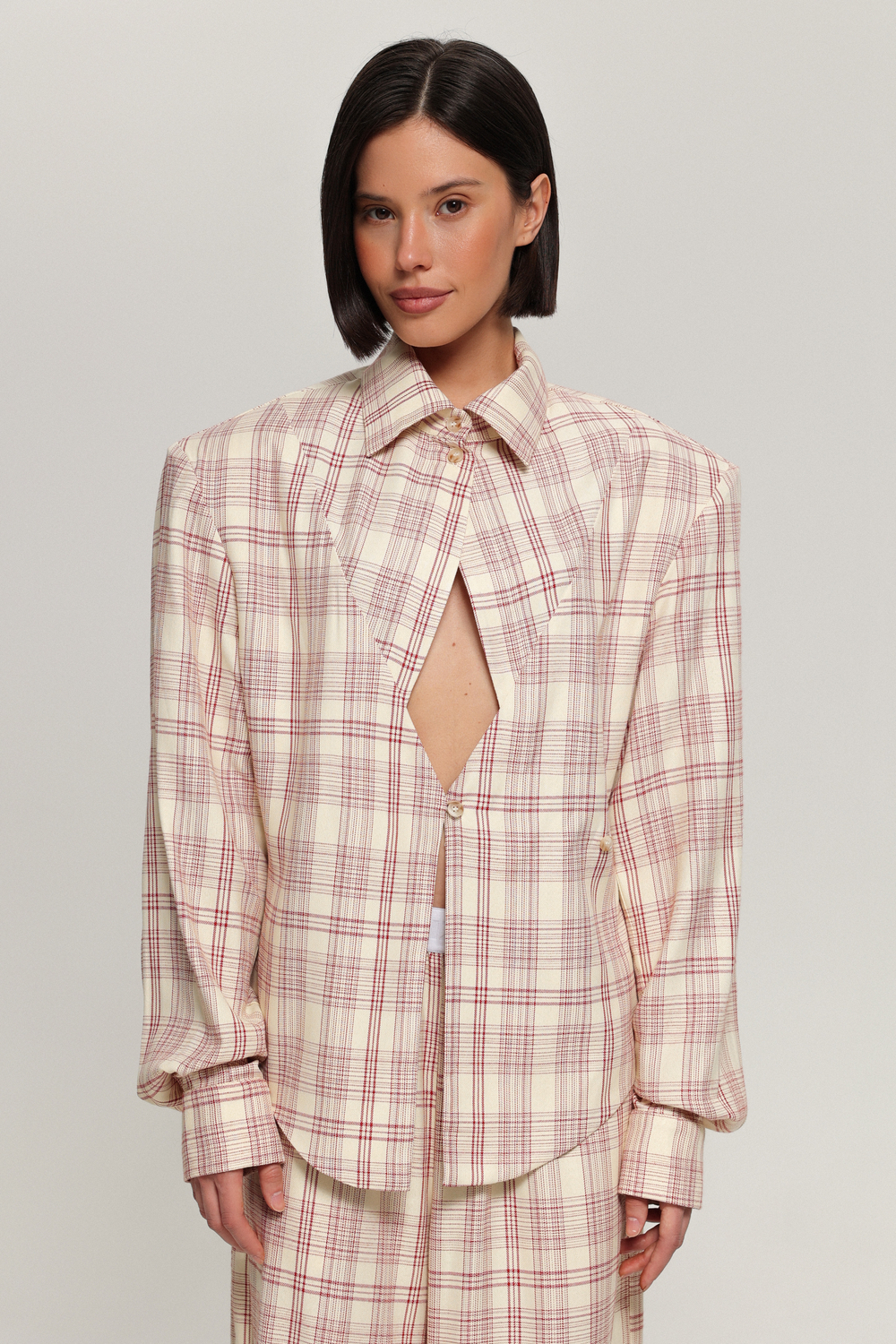 Рубашка в клетку