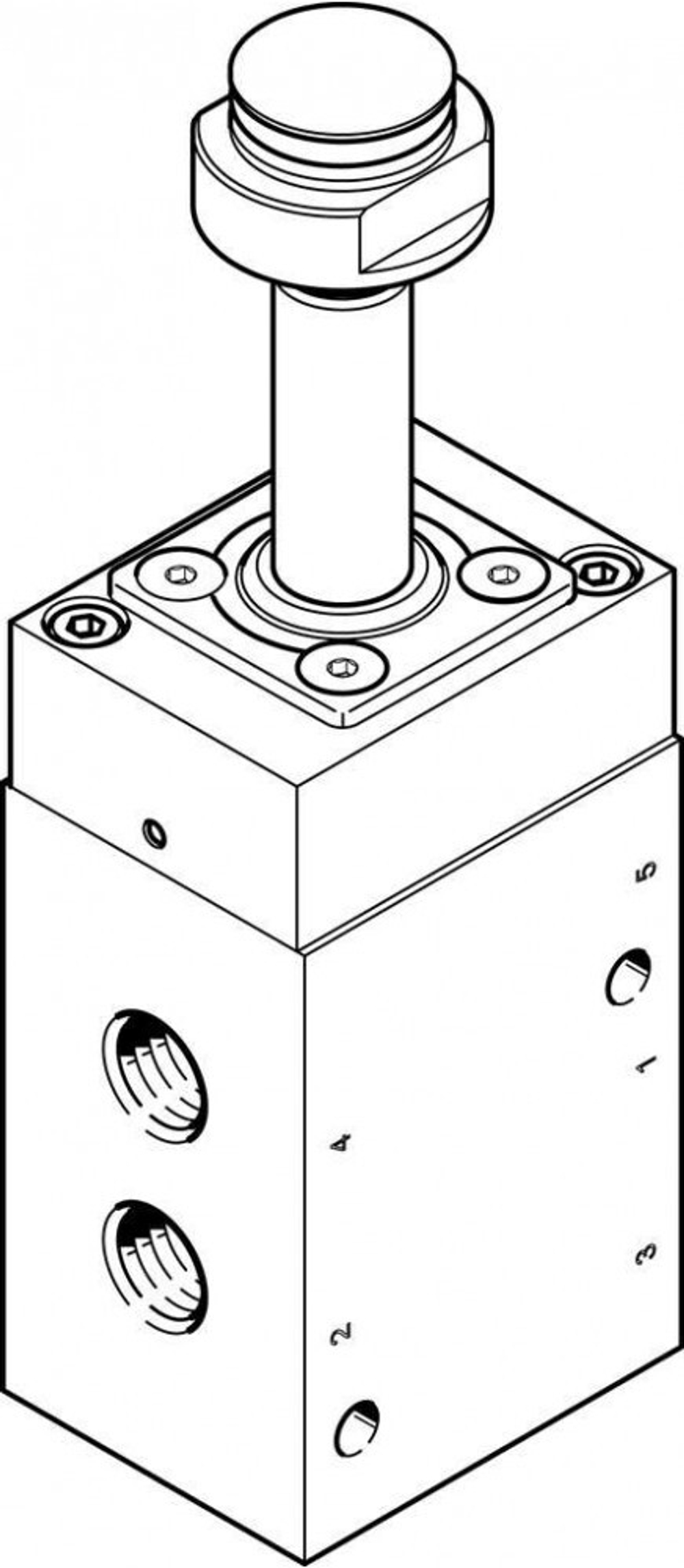 VOFC-L-M52-M-G14-F19 Клапан