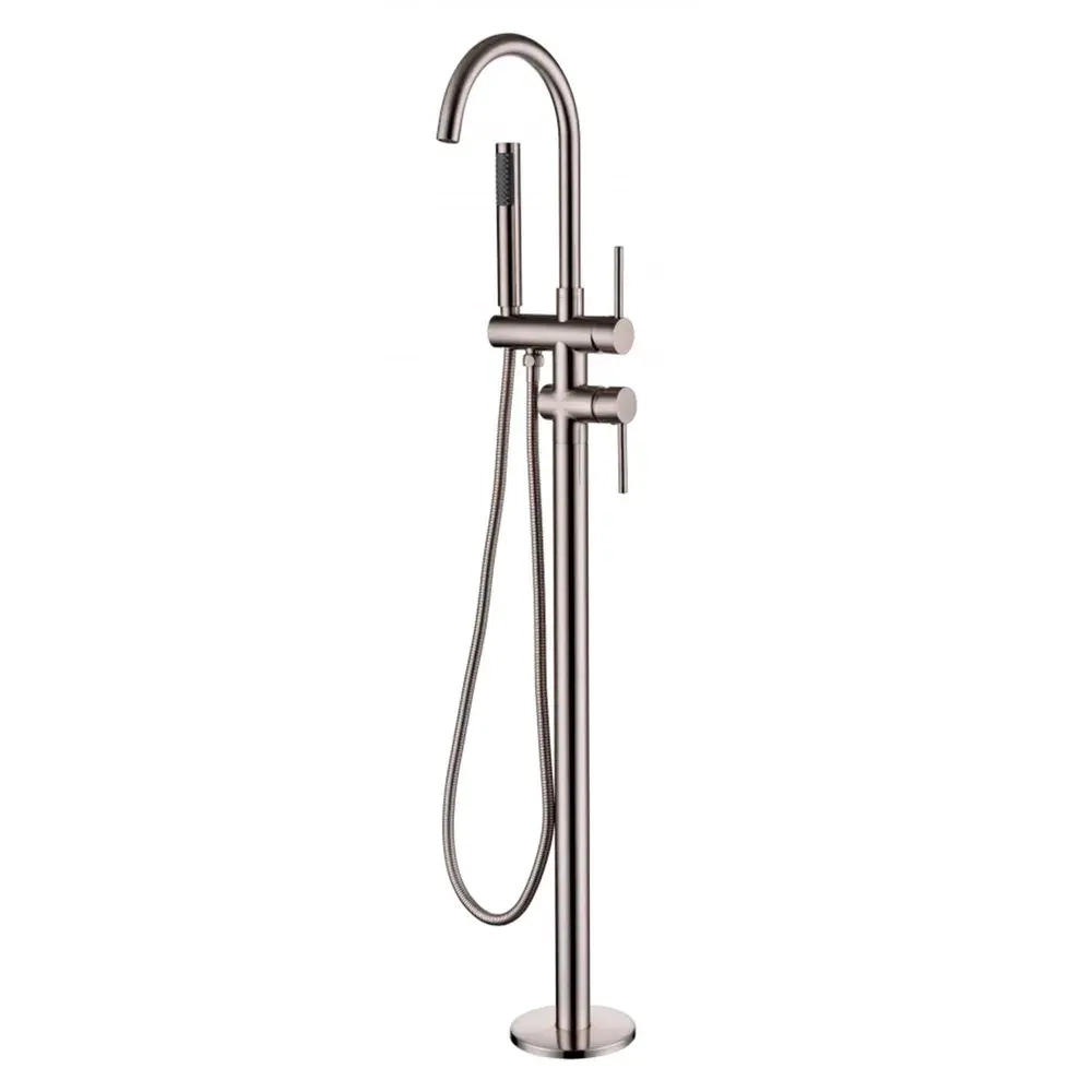 Смеситель напольный RIMERO RM880NK (Никель)