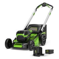 Cамоходная аккумуляторная газонокосилка Greenworks GD60LM51SPK4, 60v, 51 см, (2514307UB), с аккумулятором 4 А·ч и зарядным устройством