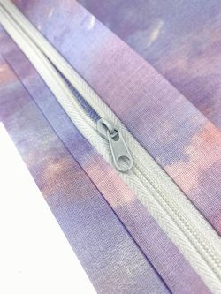 Постельное белье перкаль Сказка "Небеса" семейное Наволочка 50х70 см 2 шт Простынь на резинке 160x200 см Пододеяльник 145x215 см 2шт