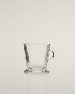 Zara Home чашка из стекла, цвет прозрачный, 6.5 см