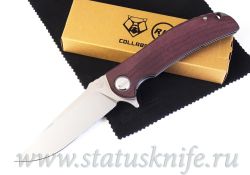 Нож Широгоров Soft Overkill Maroon (RJ Martin)фотография - 1