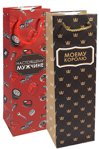 Сумка лам.10*33*9см вино Мужской микс 2/1шт