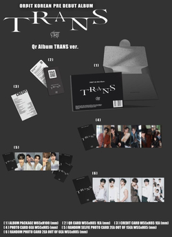 (ПРЕДЗАКАЗ) Альбом OR IT - TRANS KOREAN Pre DEBUT Album QR RANDOM Version