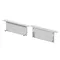 Комплект заглушек (для профиля ALM-8832-S-2M) ALM-8832-EC 2 шт. Led Strip 642005