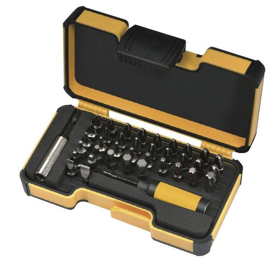 Felo Набор бит SL/PZ/PH/HEX/Tx/SQ и битодержателем STAR в кейсе, 38 шт 02073806