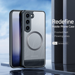 Чехол с поддержкой MagSafe от Dux Ducis для Samsung Galaxy S23, серия Aimo Mag Series Case