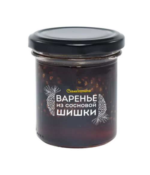 Варенье из сосновых шишек / Cedar Immuno / 170 г / Сибирский кедр
