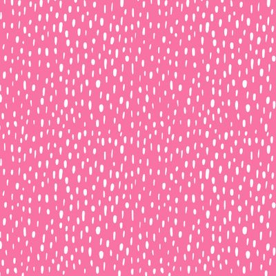 Белые точки на зефирно-розовом фоне