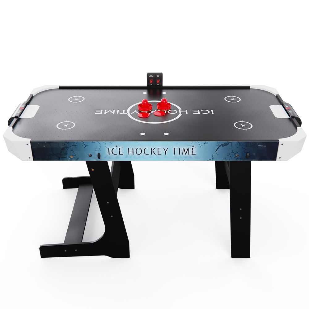 Игровой стол - аэрохоккей DFC ASTER 136 х 68 см, складной