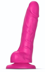 Розовый фаллоимитатор Strap-On-Me Sliding Skin Realistic Dildo size S (Цвет: розовый)