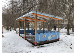Беседка большая тип-5 (синий)