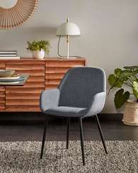 Стул Konna темно-серая ткань