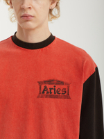 Мужской Лонгслив Aged Colour Block Ancient Temple