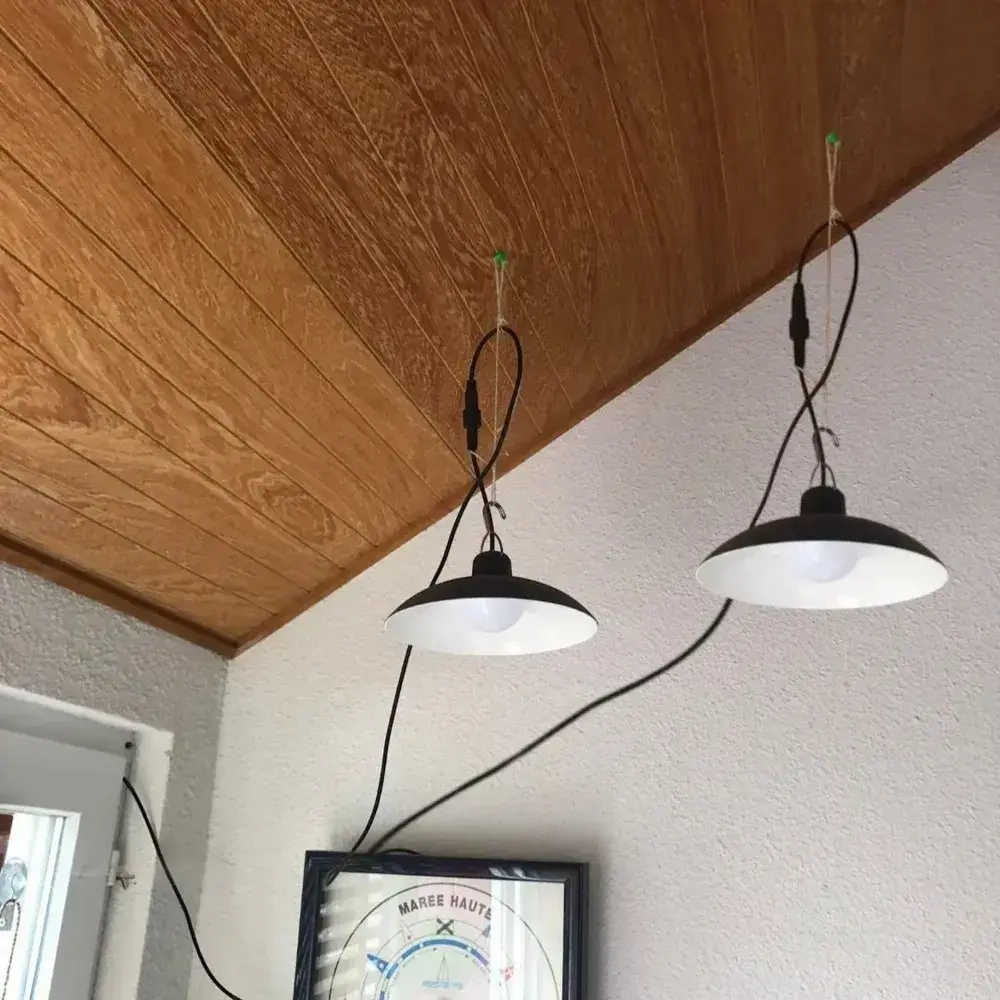 Подвесной светильник на солнечной батарее с пультом MK-354