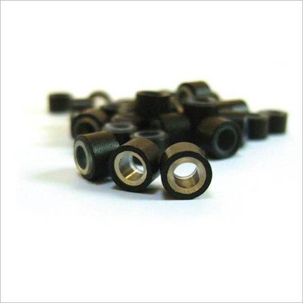 Baimainhair Набор микро-колец для наращивания по системе Double Hair Цвет черный